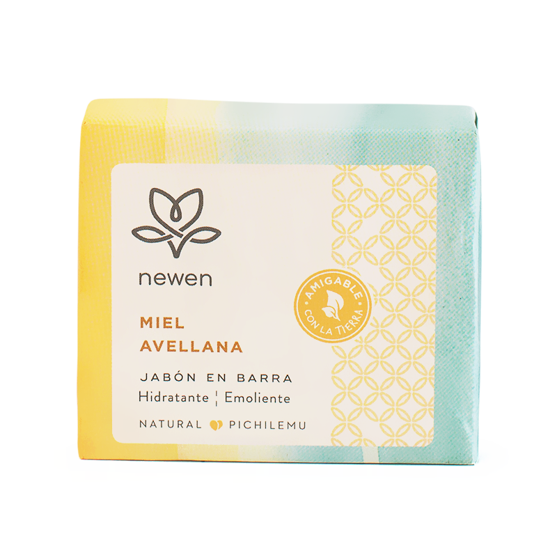 Jabón Natural Miel Avellana - Newen Cosmetica