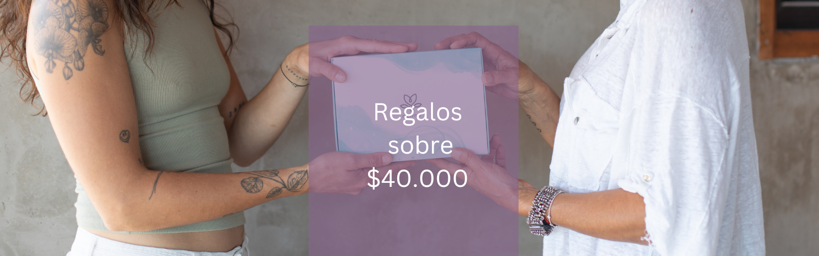 Regalo sobre 40.000