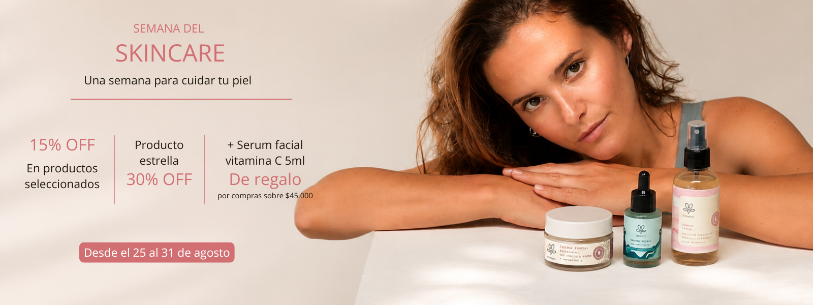 Colección semana skincare