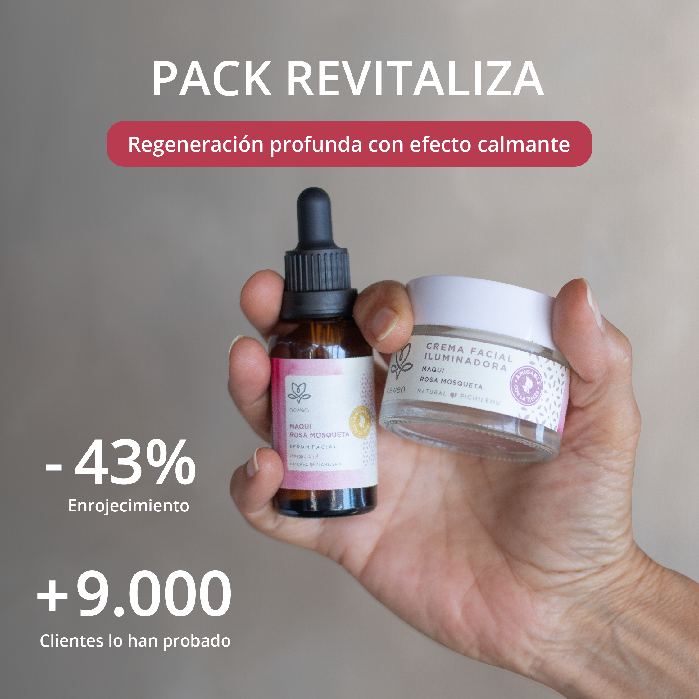 Pack Revitaliza tu Rostro - Newen Cosmetica