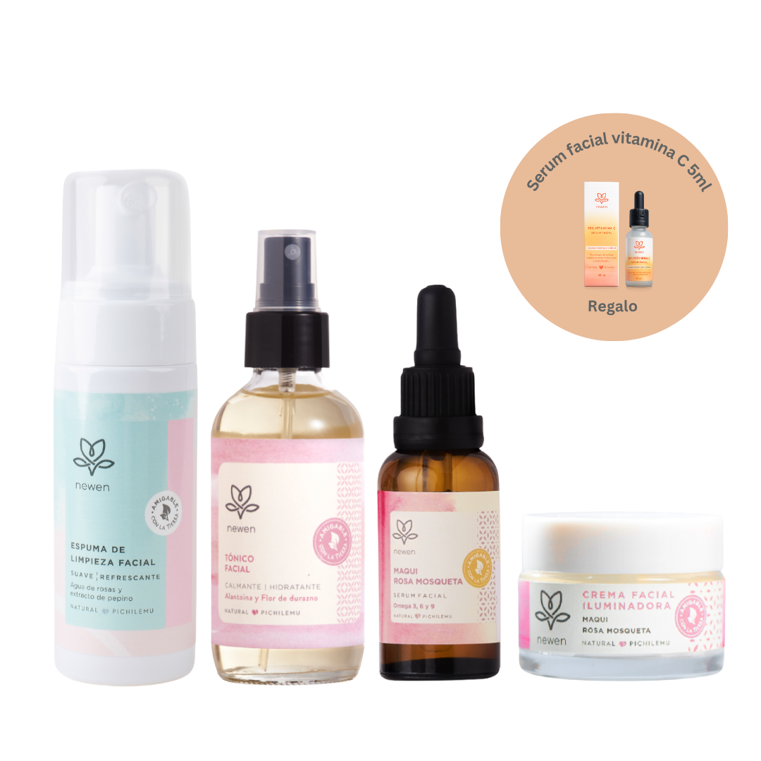 Rutina de skincare Inicia - Newen Cosmetica