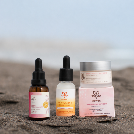 Rutina Día & Noche Antiedad Iluminadora - Newen Cosmetica