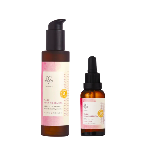 Pack ROSA MOSQUETA FACIAL Y CUERPO - Newen Cosmetica