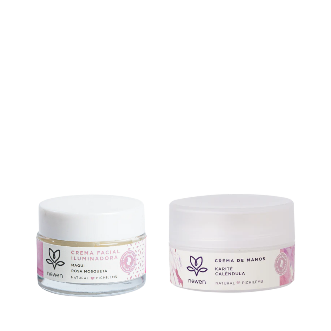 Pack Facial y manos rosa mosqueta - Newen Cosmetica