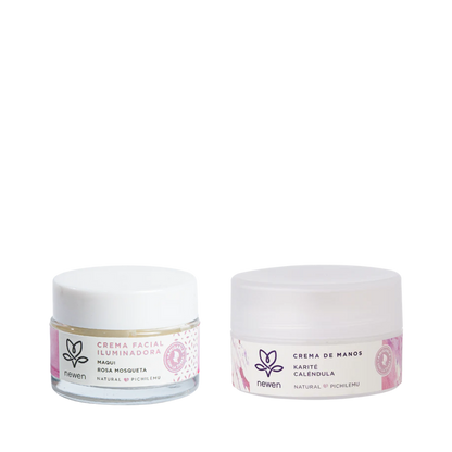 Pack Facial y manos rosa mosqueta - Newen Cosmetica