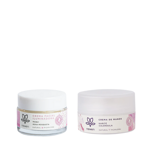 Pack Facial y manos rosa mosqueta - Newen Cosmetica