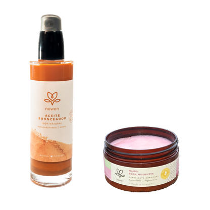 Pack Ritual bronceado perfecto - Newen Cosmetica