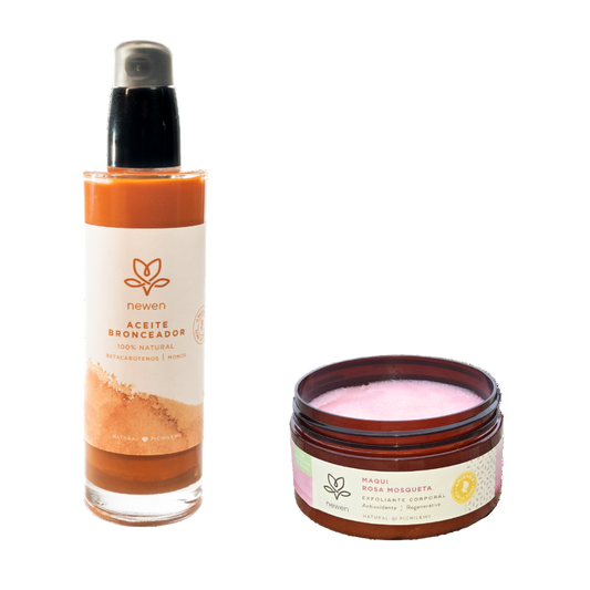 Pack Ritual bronceado perfecto - Newen Cosmetica