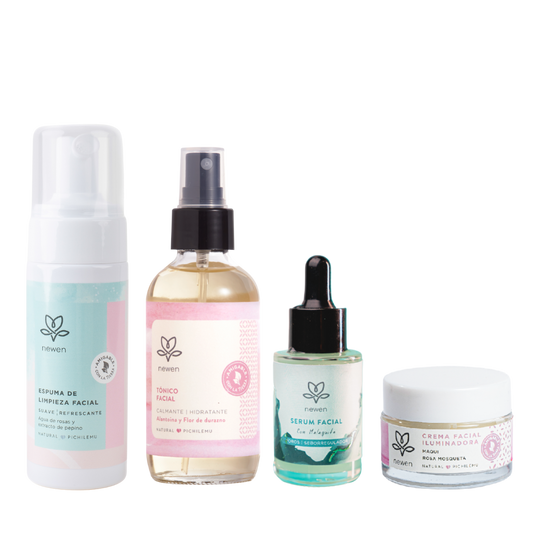 Rutina de skincare piel grasa/mixta joven