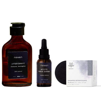 Rutina Higiene y afeitado - Newen Cosmetica