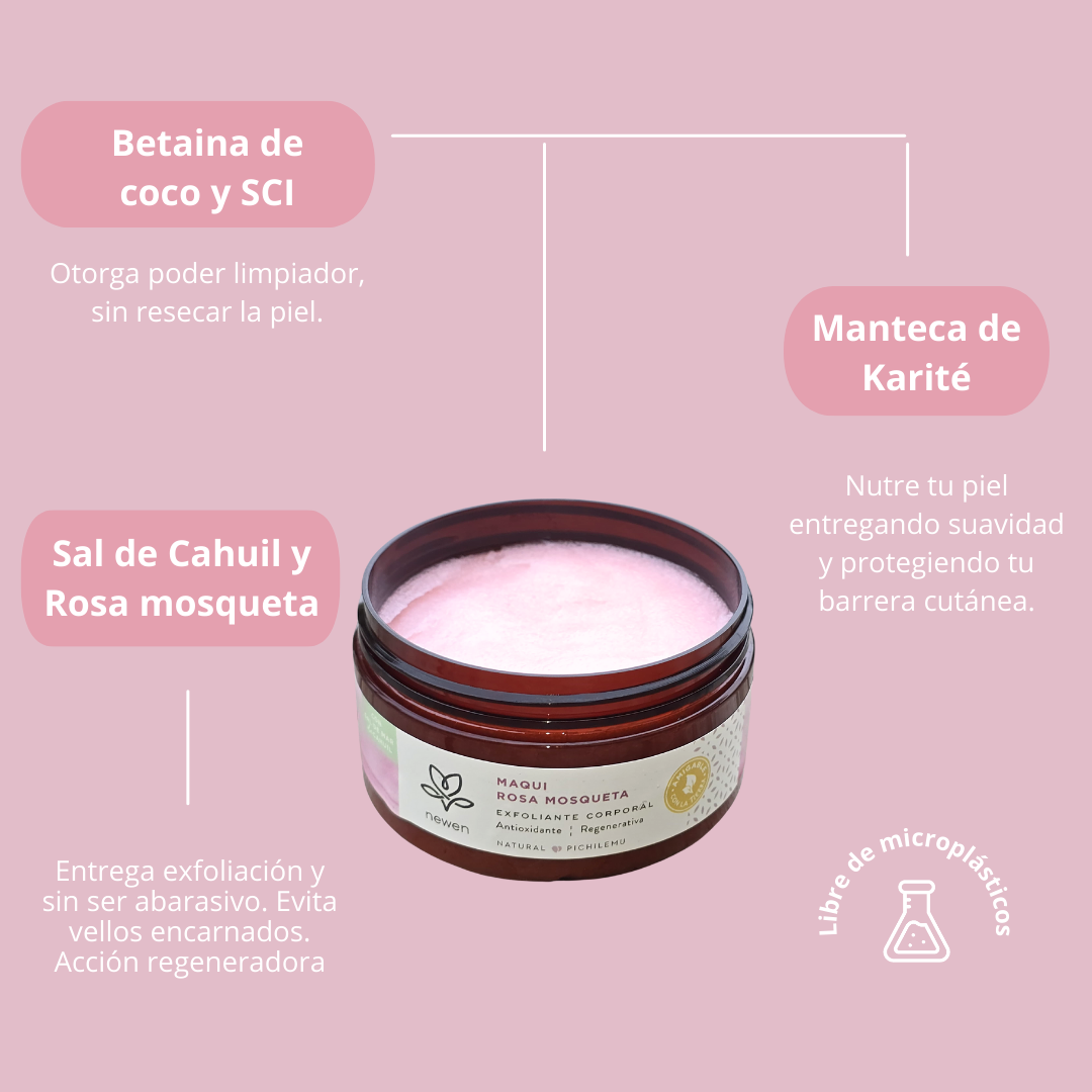 Rutina regeneradora corporal - Newen Cosmetica