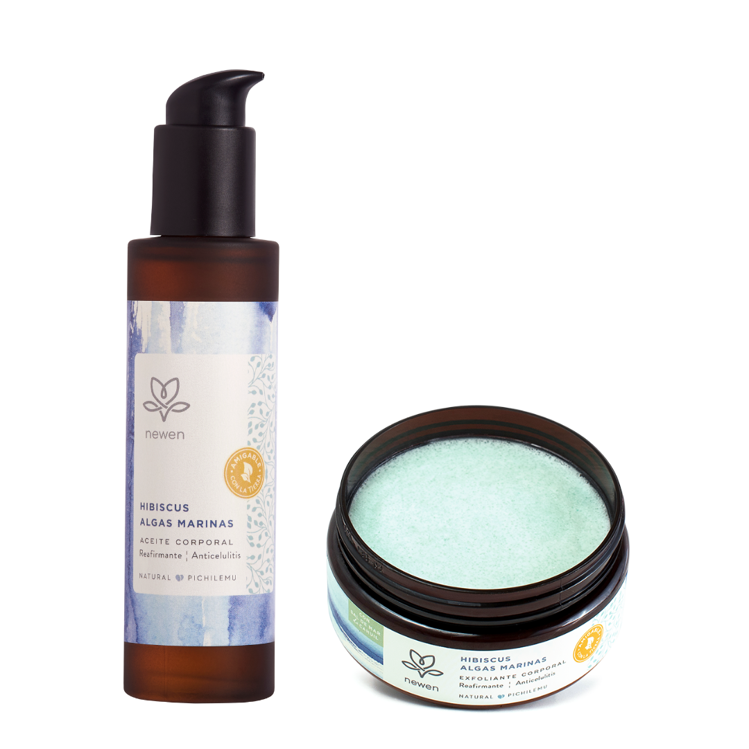 Rutina reafirmante corporal - Newen Cosmetica