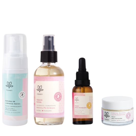 Rutina de skincare Inicia - Newen Cosmetica