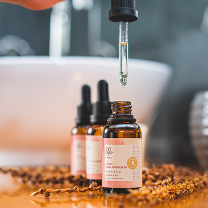 Serum Facial Maqui Rosa Mosqueta Reparador y Calmante - Newen Cosmetica