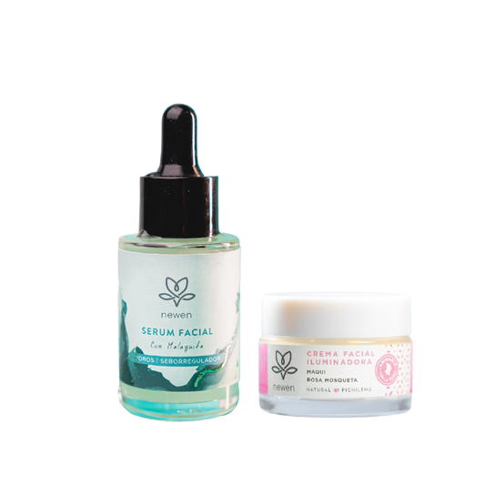 Pack Revitaliza tu piel mixta/grasa + EXFOLIANTE LABIAL DE REGALO 🎁 - Newen Cosmetica