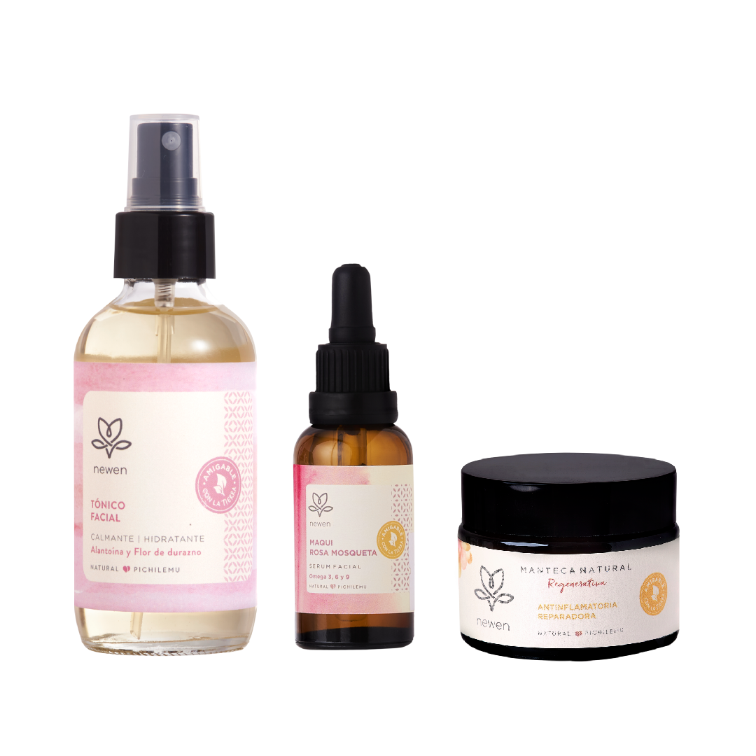 Rutina de Skincare Piel Sensible/Rosácea - Newen Cosmetica