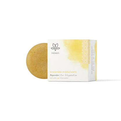 Shampoo Solido Cabello Seco Reparador - Newen Cosmetica