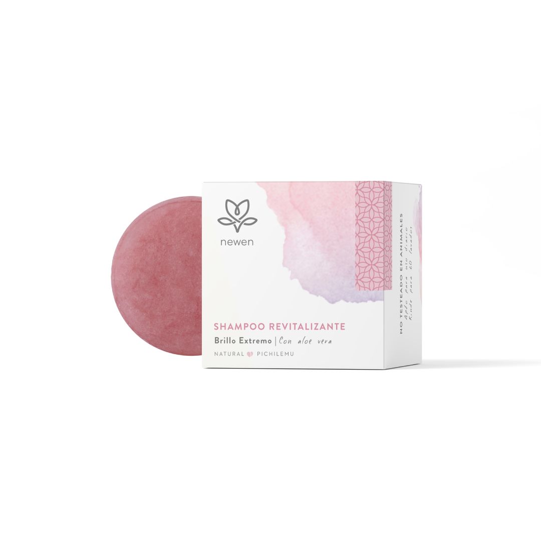 Shampoo Solido Cabello Normal Revitalizante - Newen Cosmetica