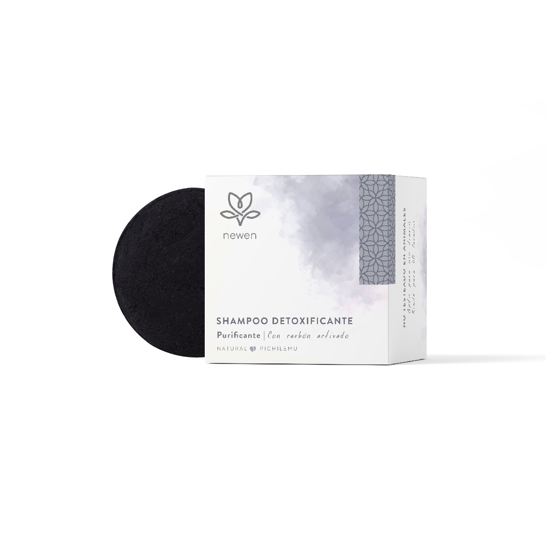 Shampoo Solido Detoxificante - Newen Cosmetica