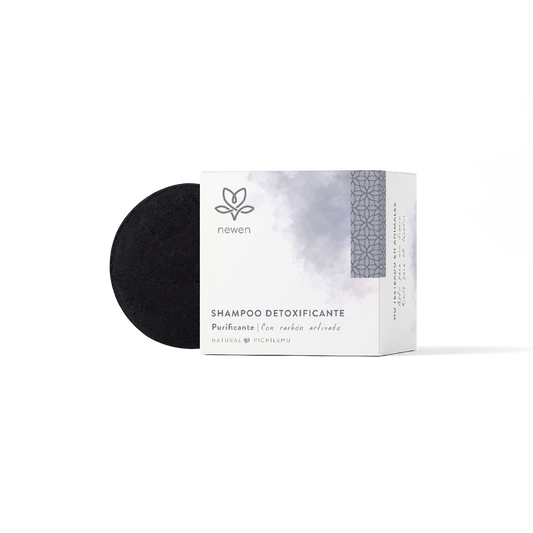 Shampoo Solido Detoxificante - Newen Cosmetica