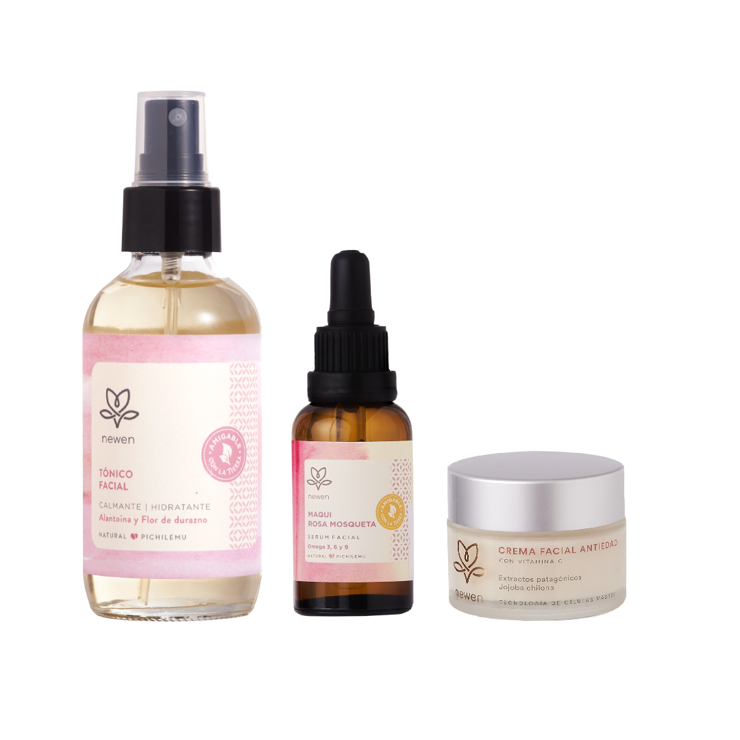 Rutina Skincare Antiedad - Newen Cosmetica