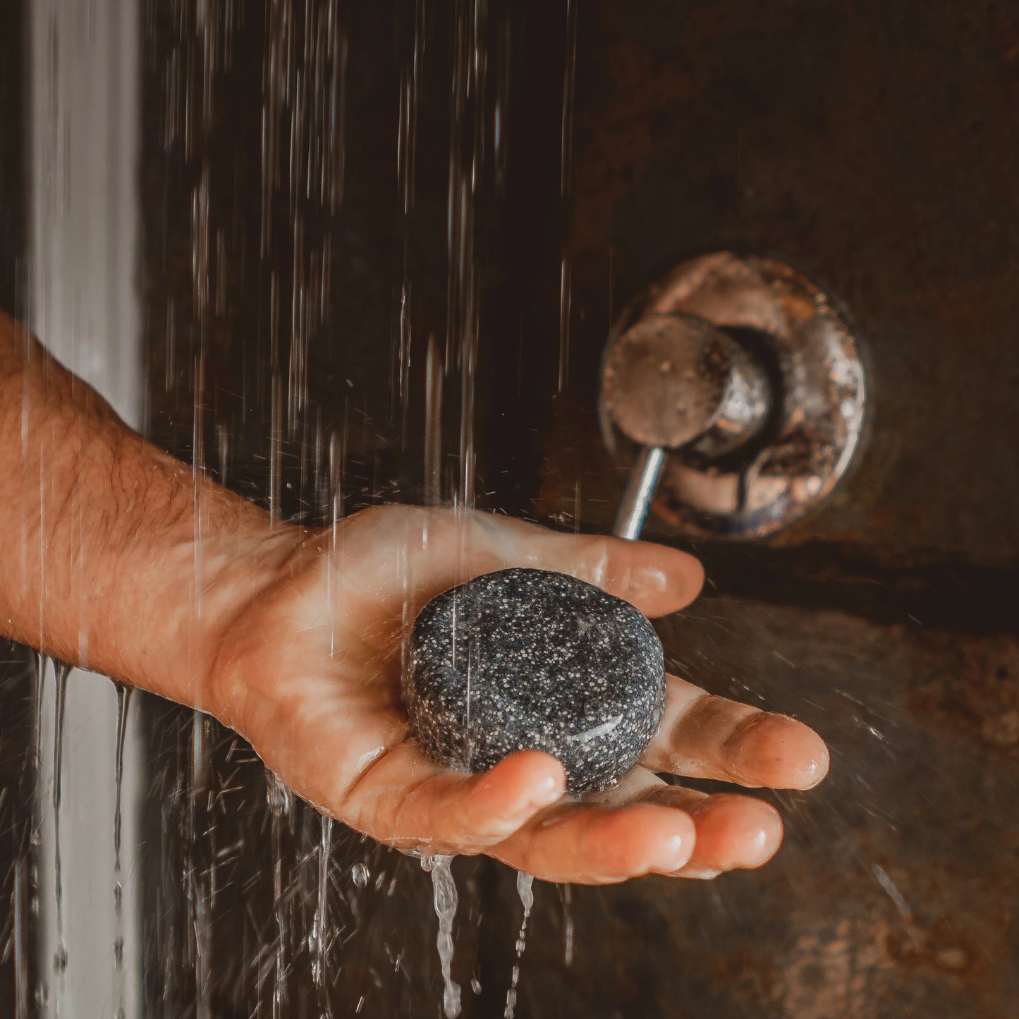 Shampoo Solido Carbón Activado - Newen Cosmetica