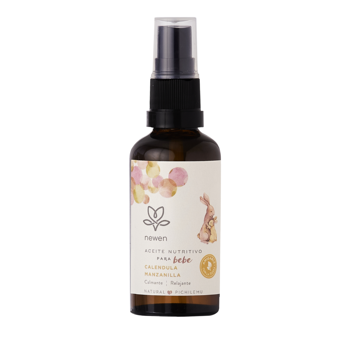 Aceite Calmante y Nutritivo para Bebés - Newen Cosmetica