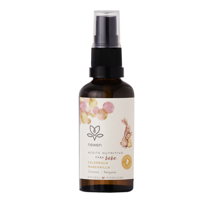 Aceite Calmante y Nutritivo para Bebés - Newen Cosmetica