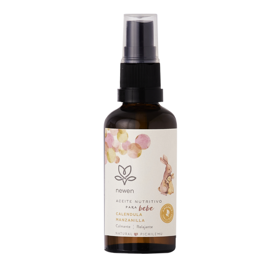 Aceite Calmante y Nutritivo para Bebés - Newen Cosmetica