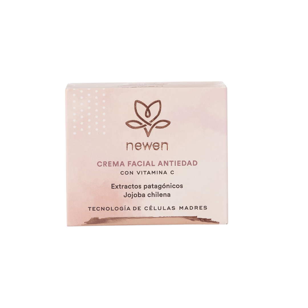 Crema Facial Antiedad Intensiva Células Madres - Newen Cosmetica