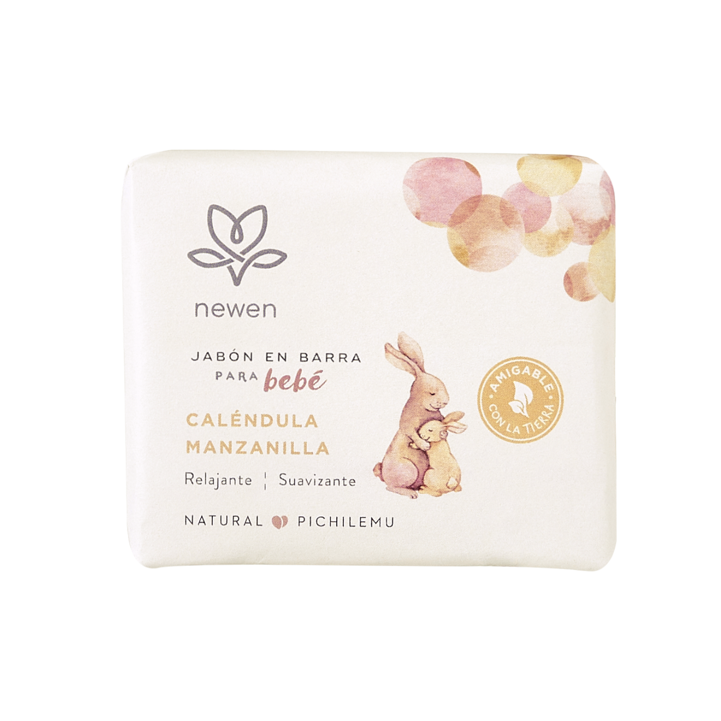 Jabón Natural Caléndula Manzanilla para Bebes