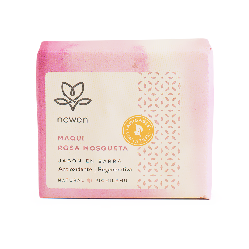 Jabón Natural Maqui Rosa Mosqueta - Newen Cosmetica